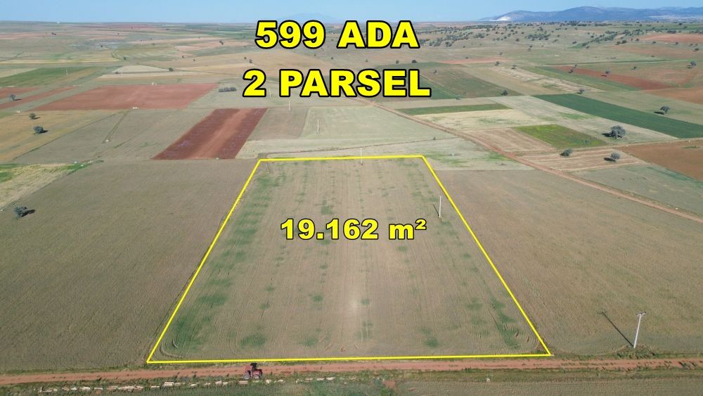 KONYA / AKÖREN DE 19.162 m² TARIMA VE HAYVANCILIĞA UYGUN TARLA