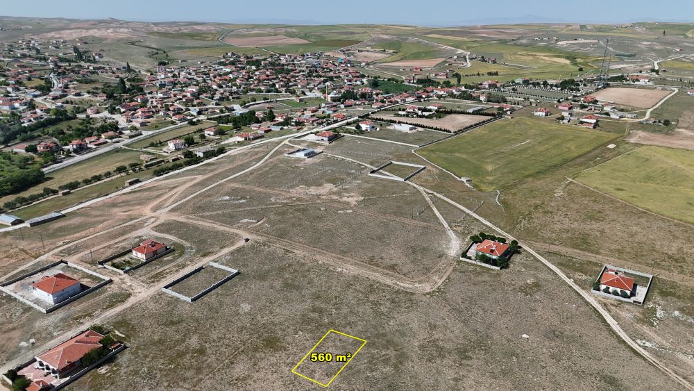 KONYA / CİHANBEYLİ / KELHASAN 560 m² MÜSTAKİL TAPU KONUT İMARLI ARSA