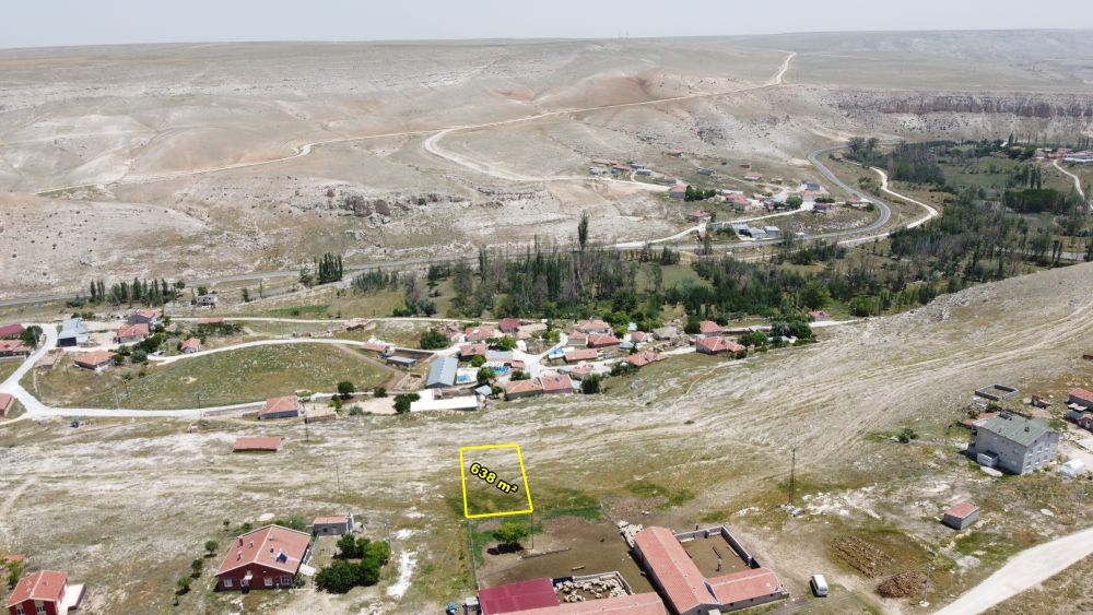 CİHANBEYLİ İNSUYU'NDA 638 M2 MÜSTAKİL TAPULU İMARLI ARSA
