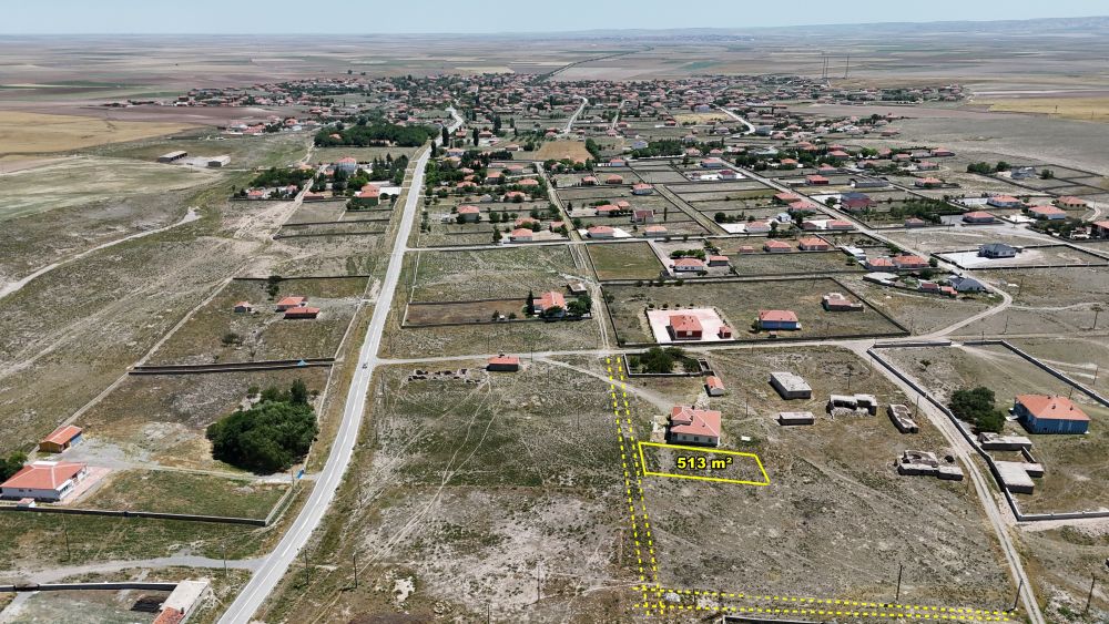 CİHANBEYLİ BULDUK DA 513 M2 MÜSTAKİL TAPULU KONUT İMARLI ARSA