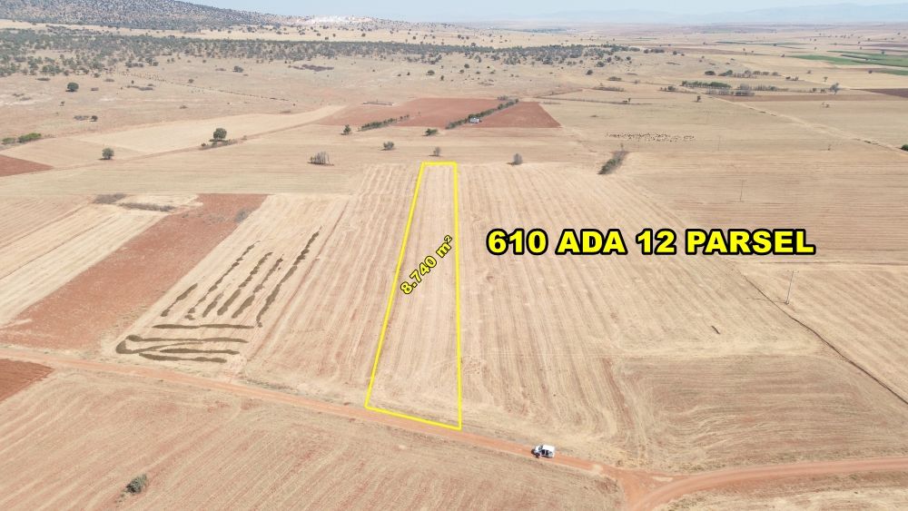 KONYA / AKÖREN / HACILAR DA 8.740 m² MÜSTAKİL TARLA 